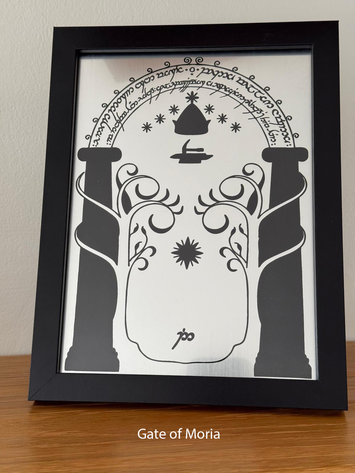 Lord of the Rings themed - Engraved acrylic pictures