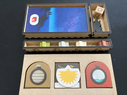 Insert for Trails Board Game - no lid lift