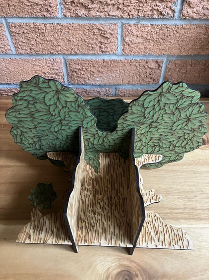 Wooden Everdell Tree Replacement - Painted and Engraved - Same size as Original - Unofficial