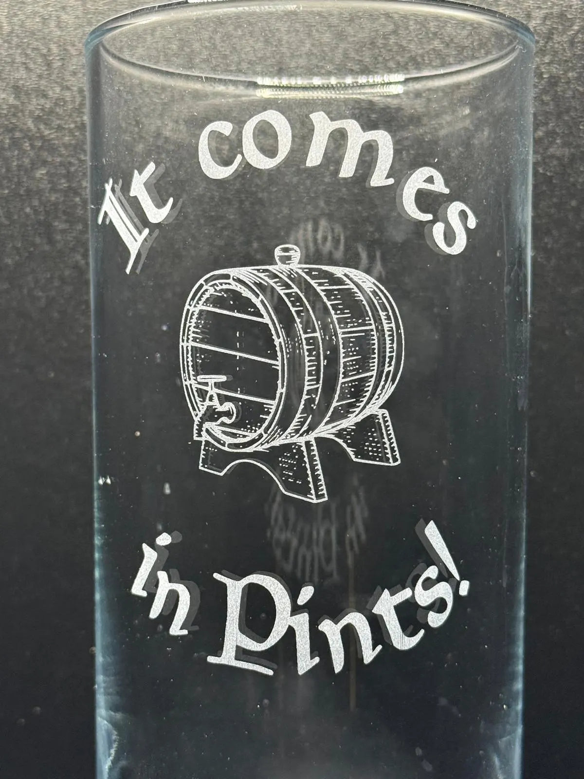 Engraved LotR inspired highball glass - choose from 7 designs