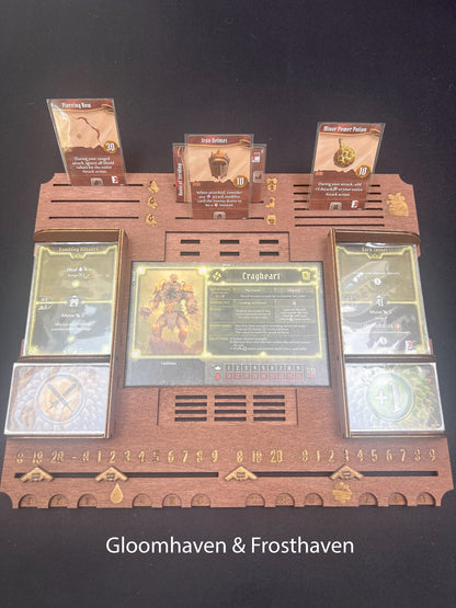 Gloomhaven - Frosthaven - Jaws of the Lion - Player Mat Dashboard