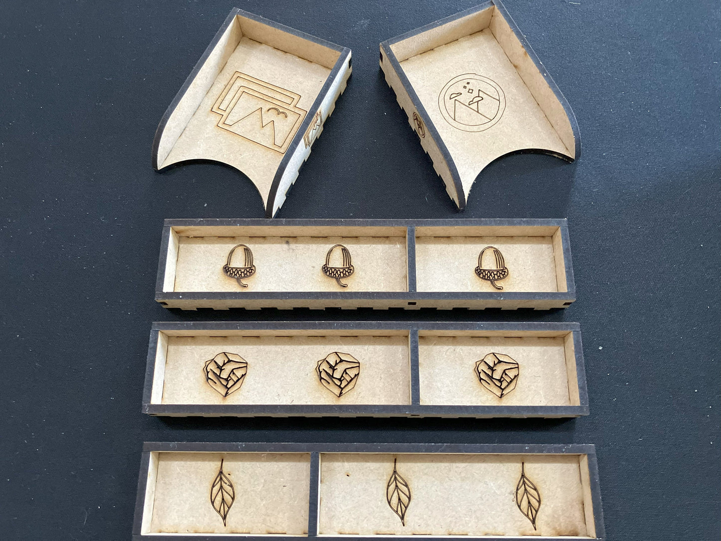 Insert for Trails Board Game - no lid lift