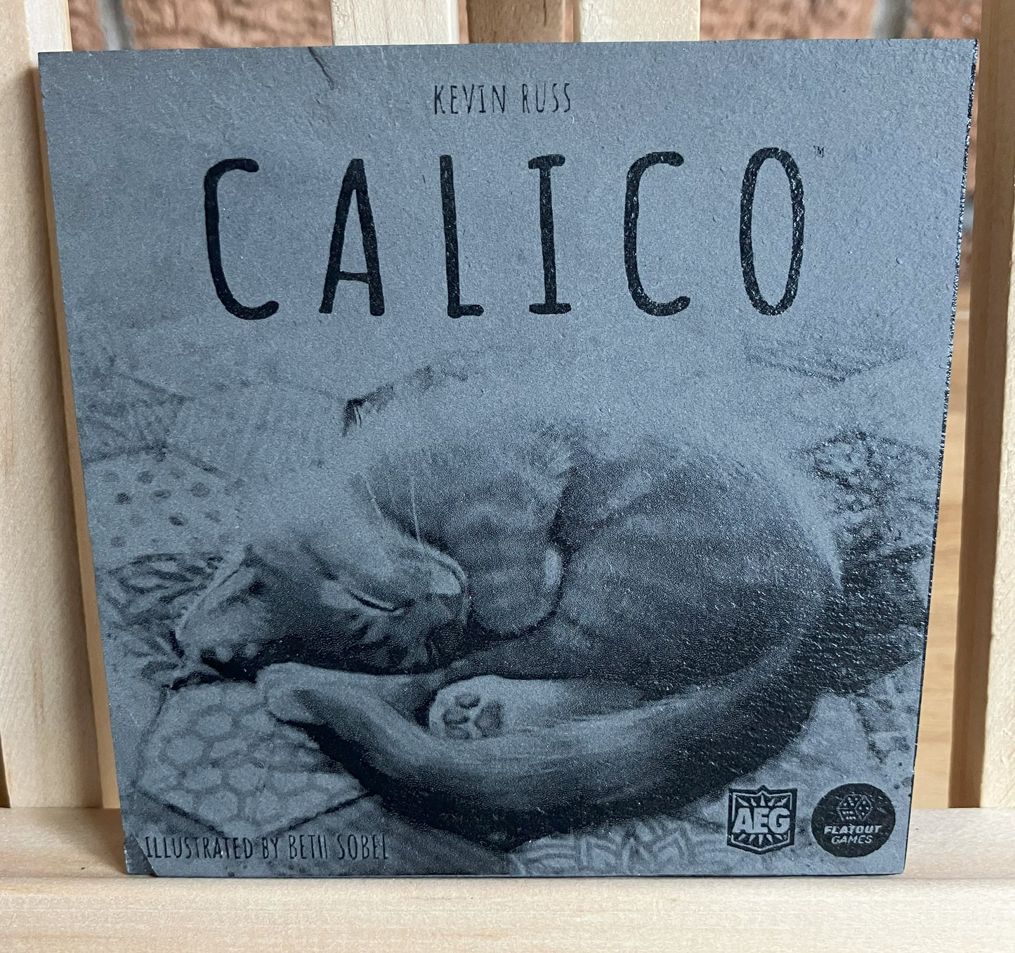 Boardgame inspired slate coasters, Any Game you choose