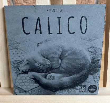 Board Game Slate Coaster, Any Game You Choose, another view