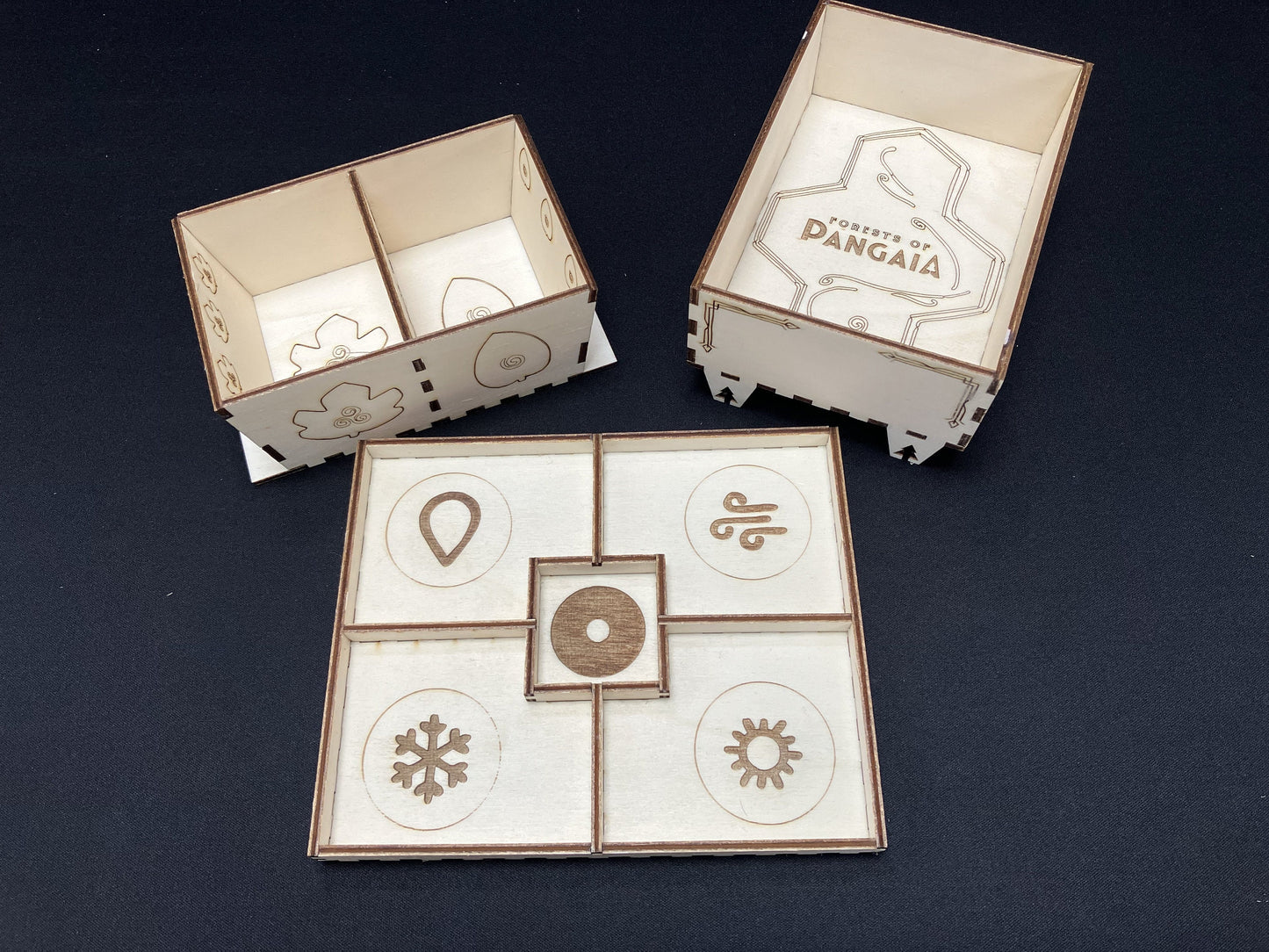 Insert for Forests of Pangaia - Kickstarter and retail compatable - Sleeved or Unsleeved