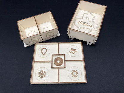 Insert for Forests of Pangaia - Kickstarter and retail compatable - Sleeved or Unsleeved