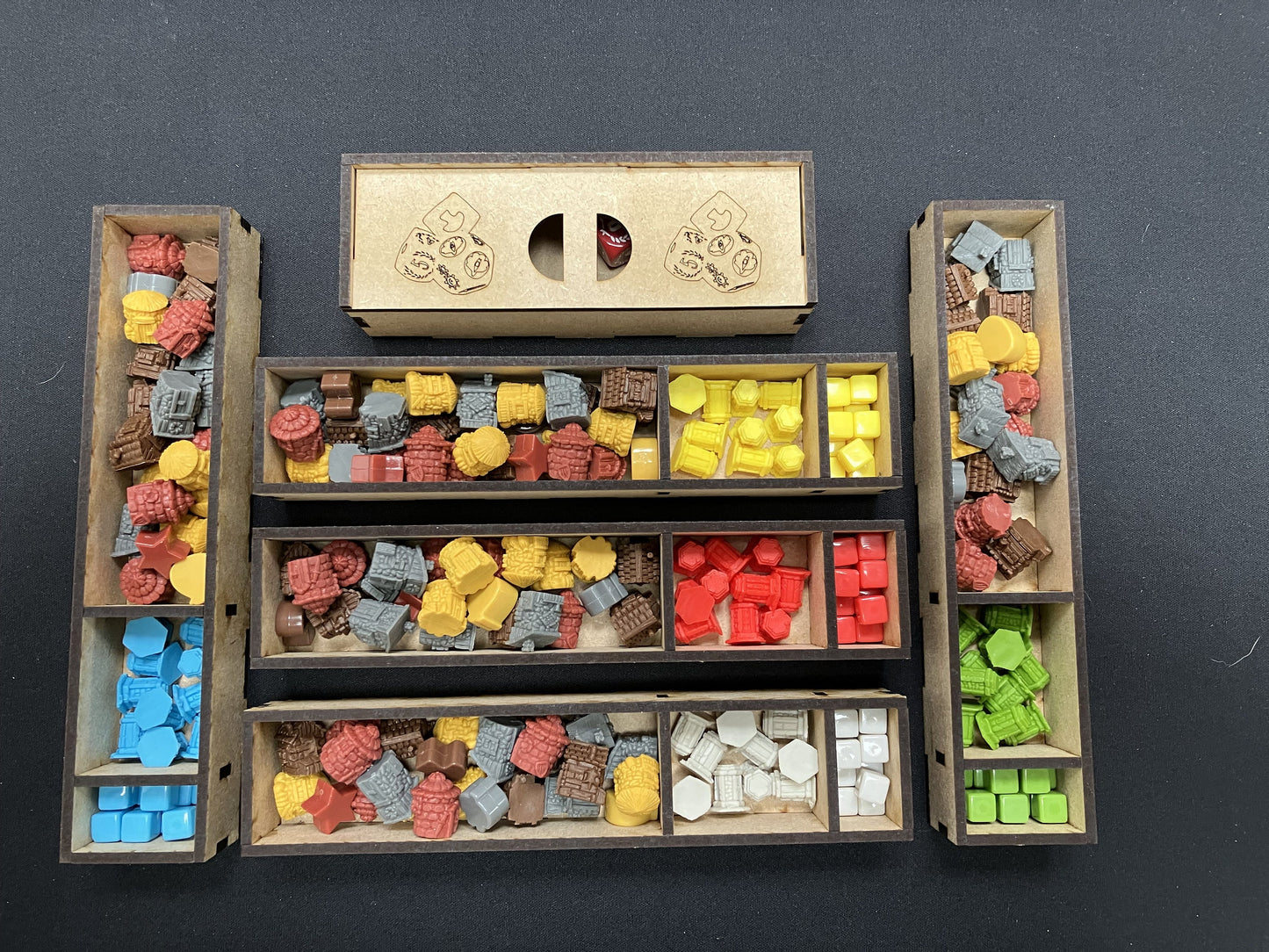 Insert for Tapestry Board game in original box with no lid lift.