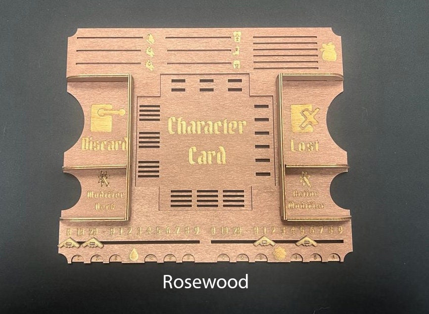 Gloomhaven - Frosthaven - Jaws of the Lion - Player Mat Dashboard