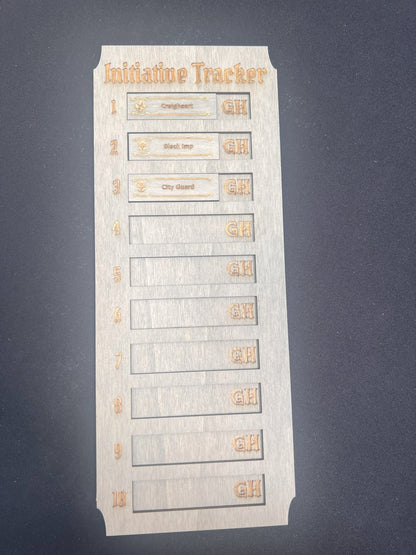 Gloomhaven - Frosthaven - Jaws of the Lion - Initiative Tracker and optional Gloomhaven Character Tags