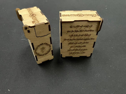 Lord of the Rings - Customisable Hinged Player Deck Box.