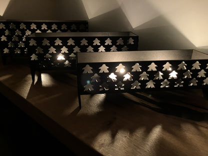 Meeple Themed T-Light Holder