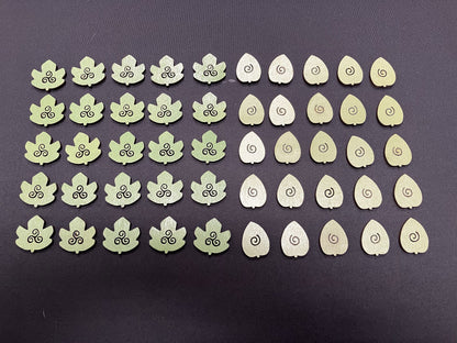 Upgrade Wooden Tokens for Forest of Pangaia