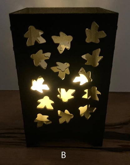 Meeple themed T-light Holder