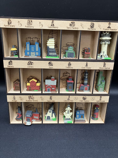 Insert for Tapestry Board game in original box with no lid lift.