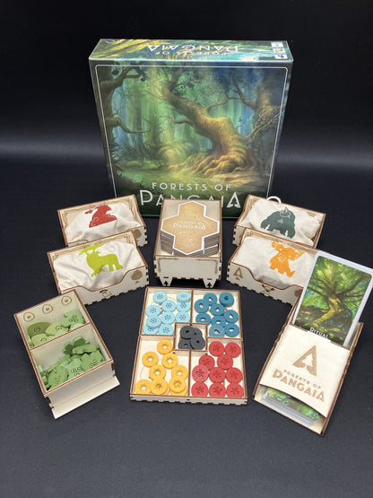 Insert for Forests of Pangaia - Kickstarter and retail compatable - Sleeved or Unsleeved