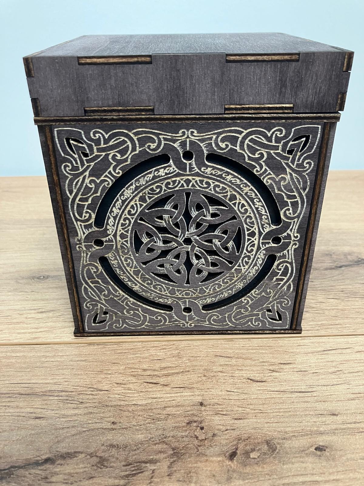 Wooden Celtic design box