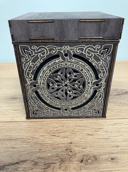 Wooden Celtic design box