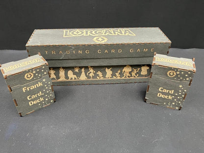 Lorcana Customisable Hinged Player Deck Box,