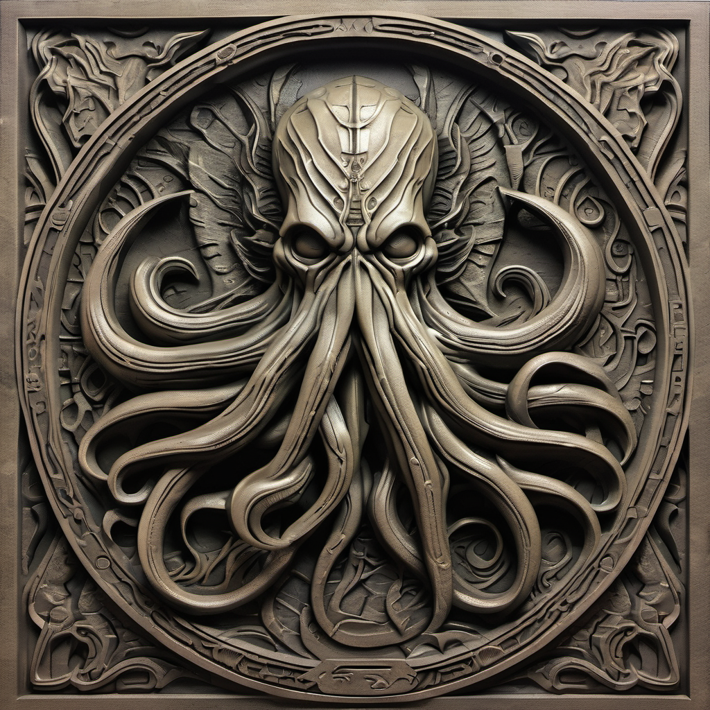 Cthulhu Slate Coasters - 100mm x 100mm