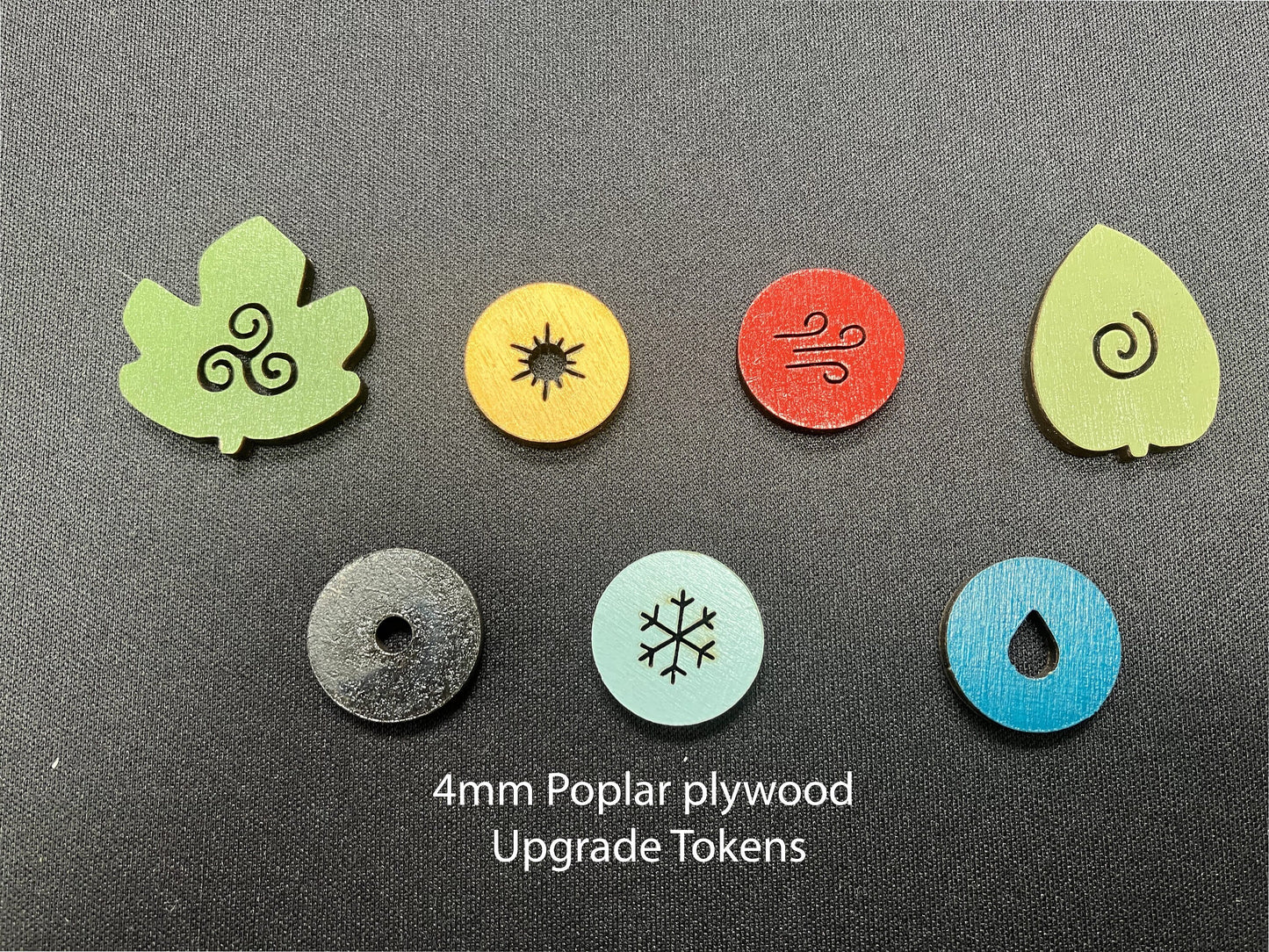 Upgrade Wooden Tokens for Forest of Pangaia