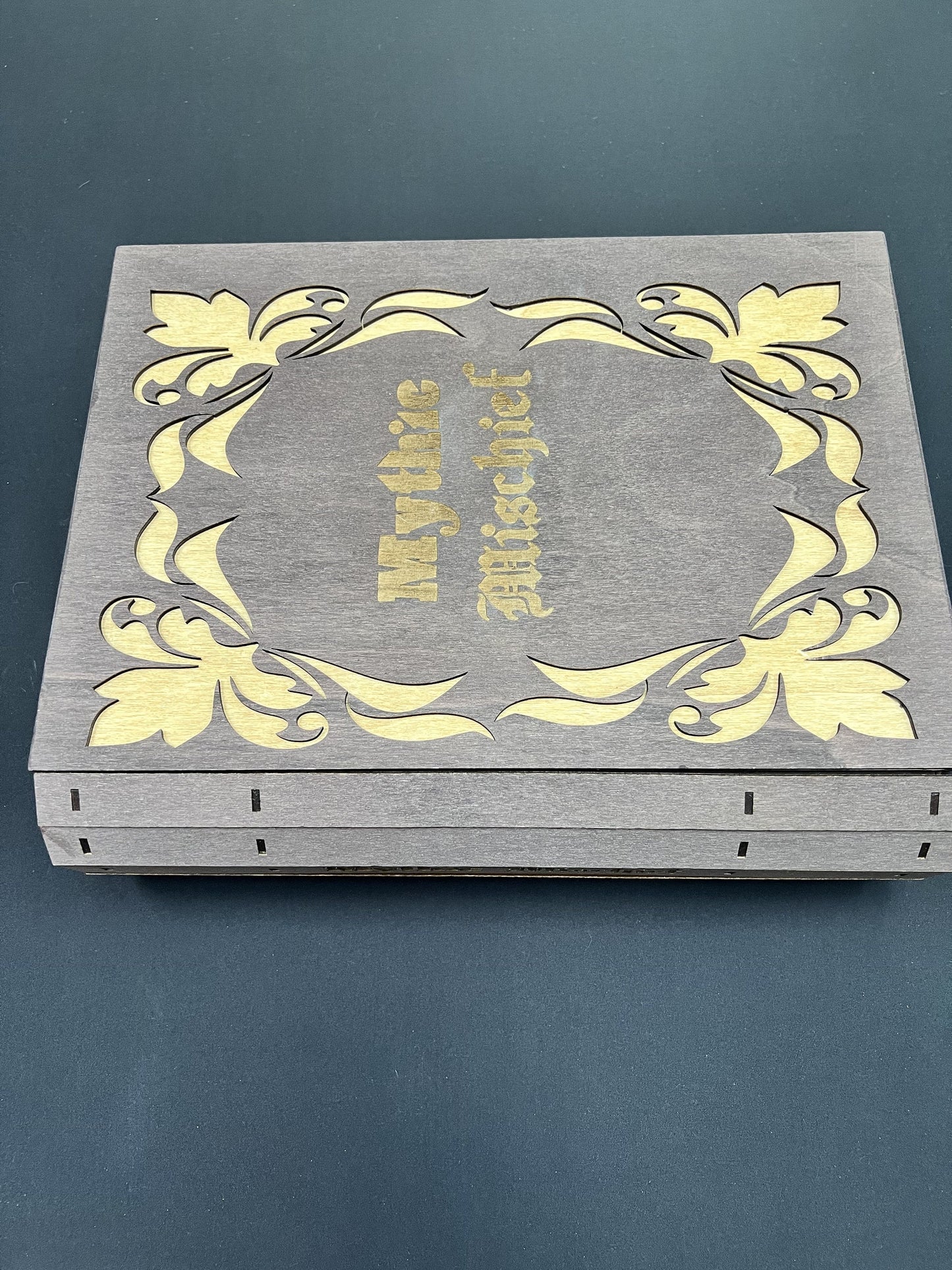 Mythic Mischief Book Box with Inserts for Base game + ALL 3 expansions.