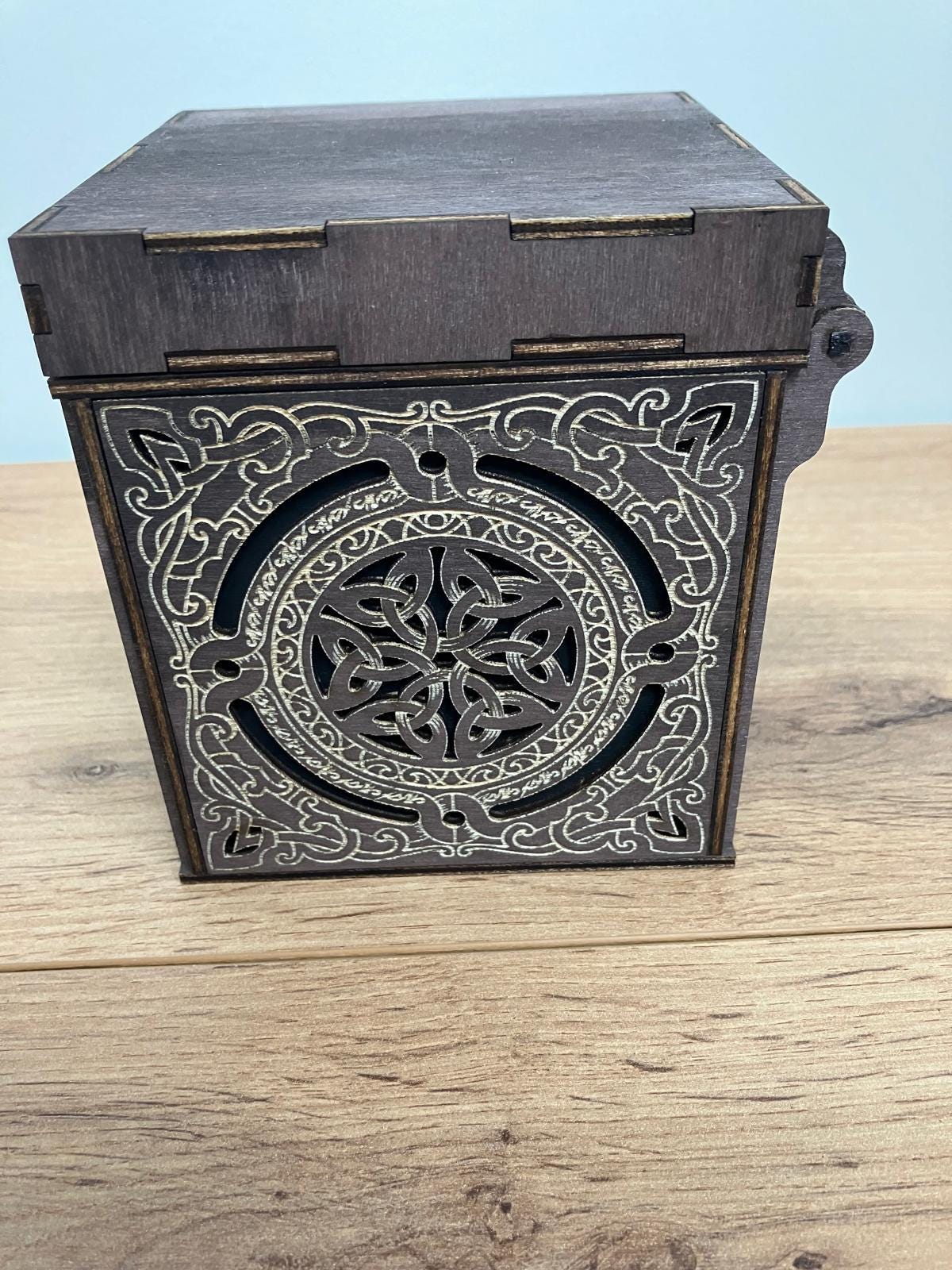 Wooden Celtic design box