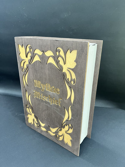 Mythic Mischief Book Box with Inserts for Base game + ALL 3 expansions.