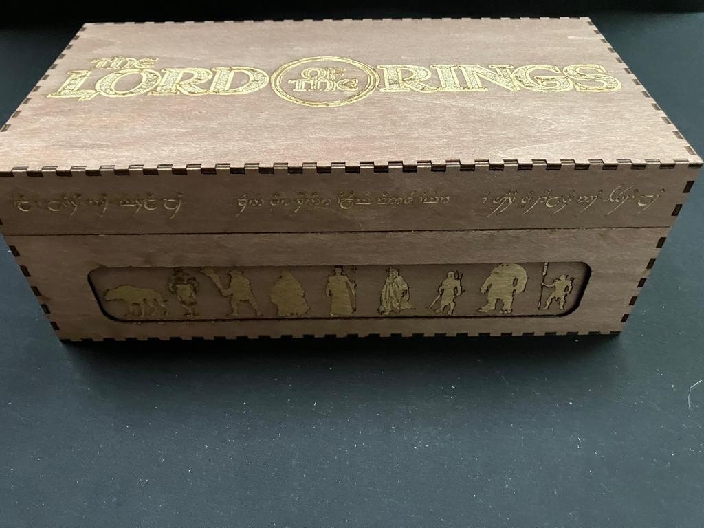 Lord of the Rings - Double Storage Box with optional extender (sold separately) - Sleeved