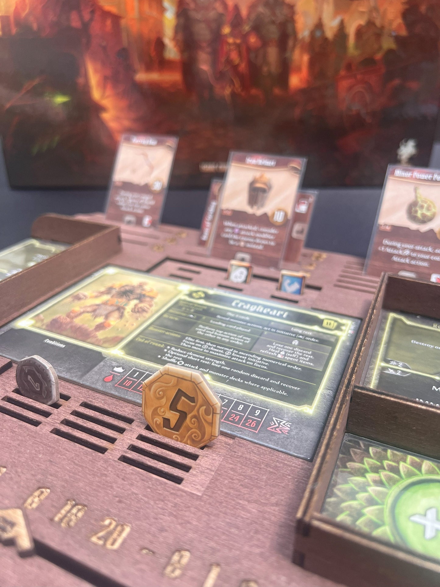 Gloomhaven - Frosthaven - Jaws of the Lion - Player Mat Dashboard