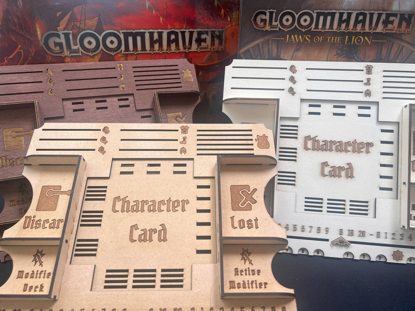 Gloomhaven - Frosthaven - Jaws of the Lion - Player Mat Dashboard