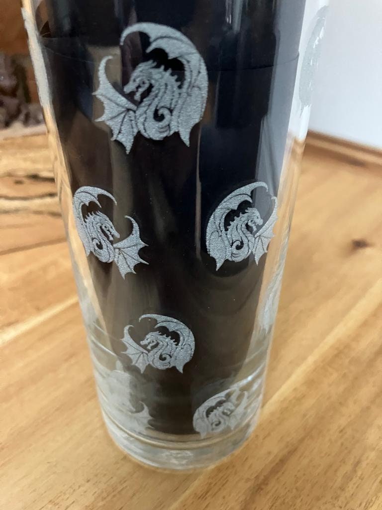Dragon Glass, Highball Dragon themed 400ml glass