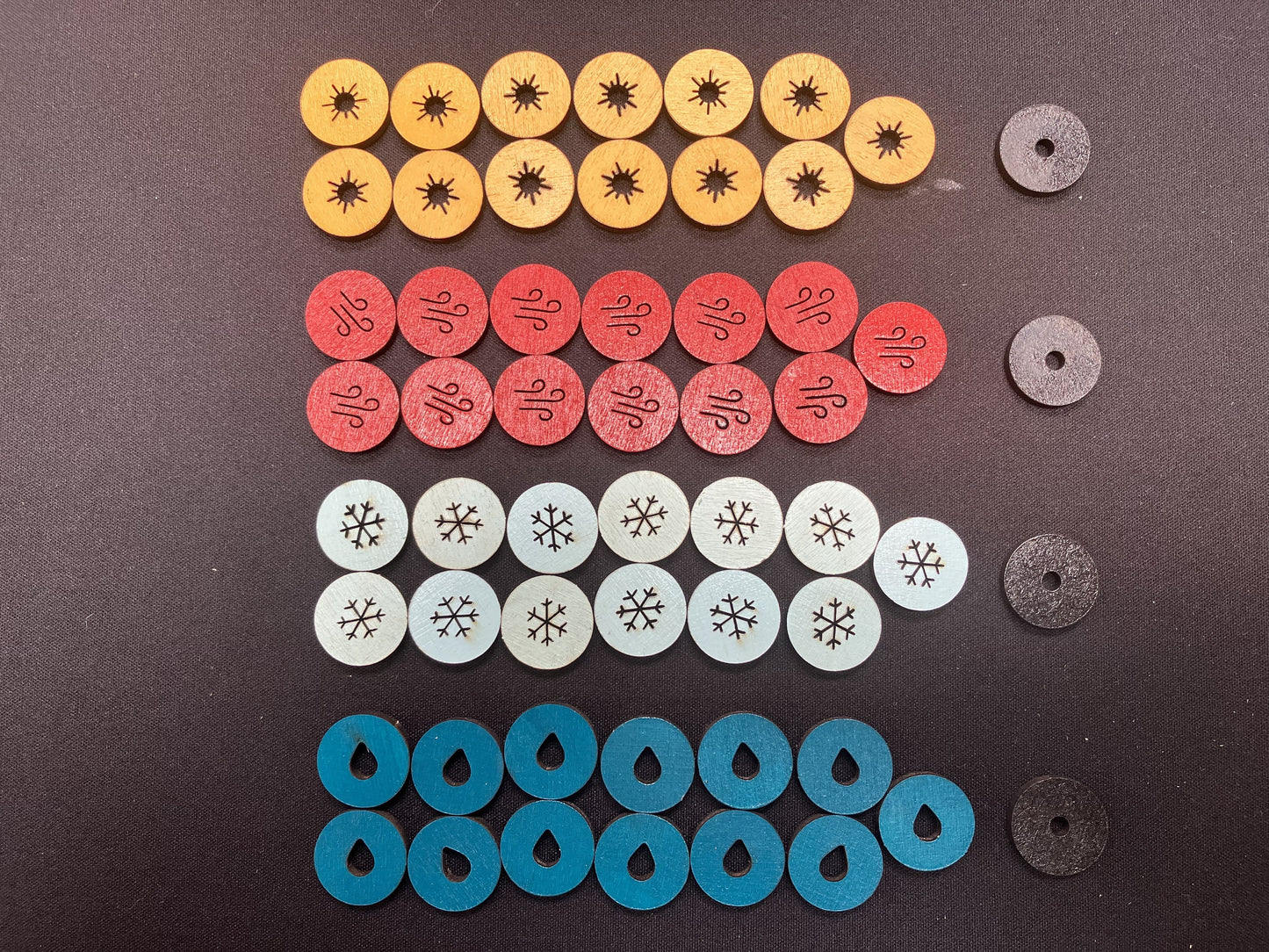 Upgrade Wooden Tokens for Forest of Pangaia