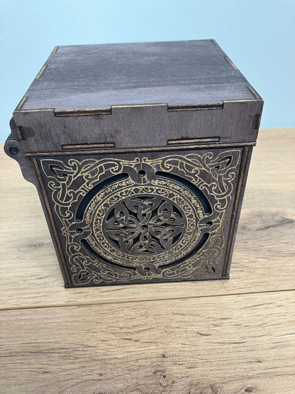 Wooden Celtic design box