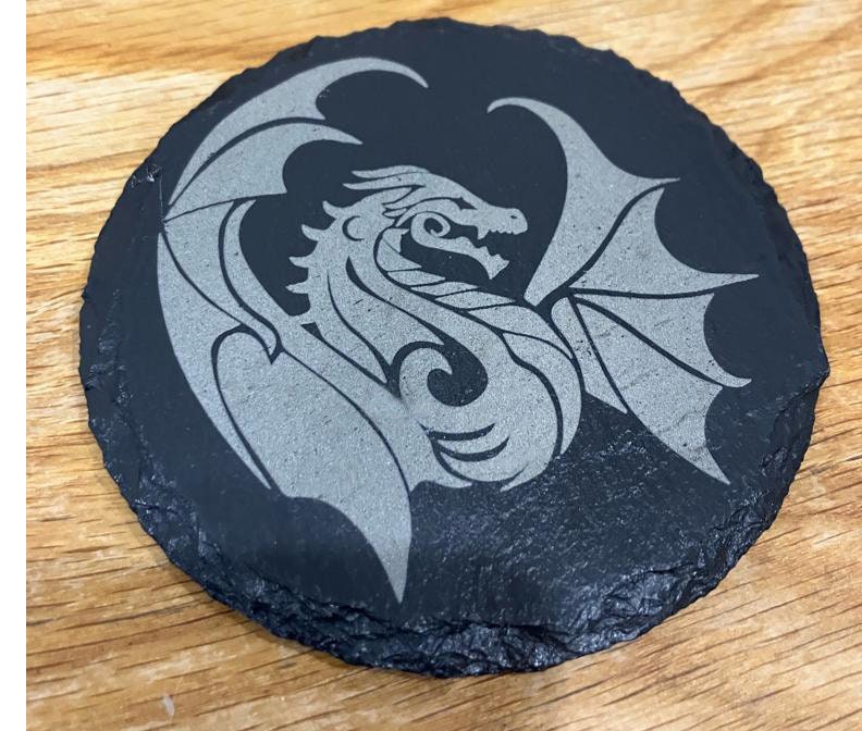 Dungeons and Dragons themed Slate Coasters 24 Options