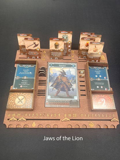 Gloomhaven - Frosthaven - Jaws of the Lion - Player Mat Dashboard