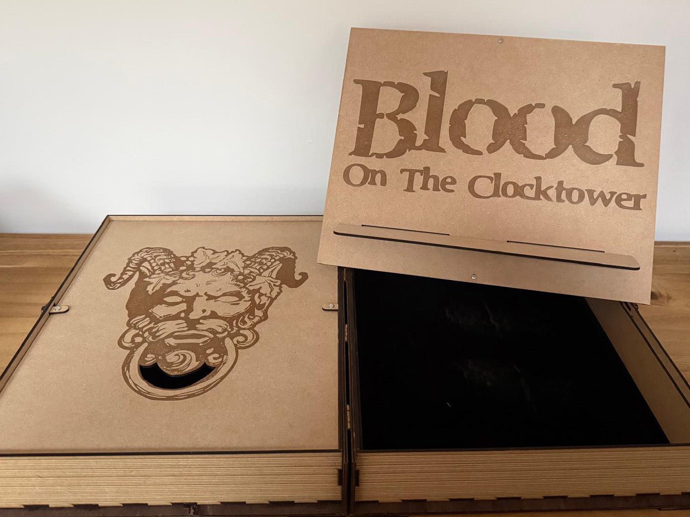 Blood on the Clocktower Grimoire - Upgrade with integrated stand.