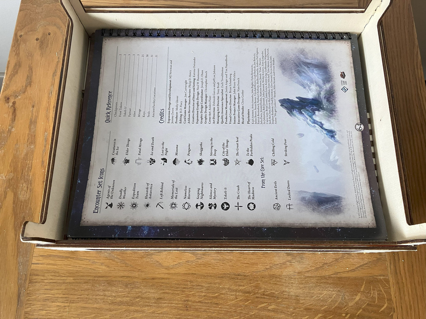 TRIPLE SIZE - Token and Components - Complete Storage Solution and Extender (sold separately) for Arkham Horror "The Card Game".