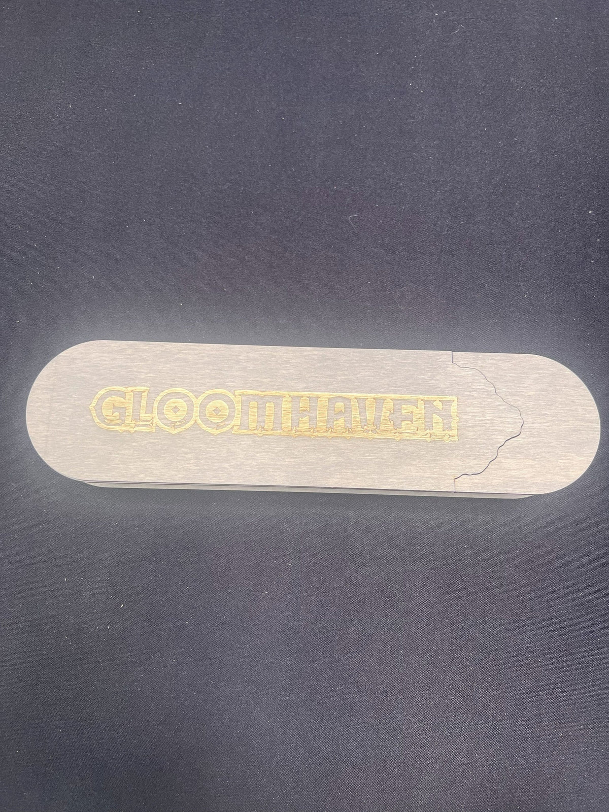 Gloomhaven or Frosthaven Wooden Pencil Box, another view