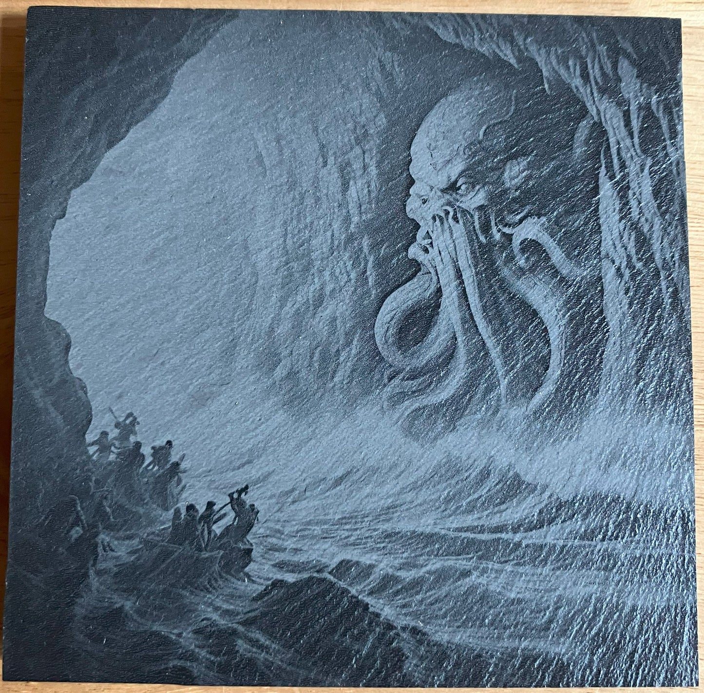Cthulhu Slate Coasters - 100mm x 100mm