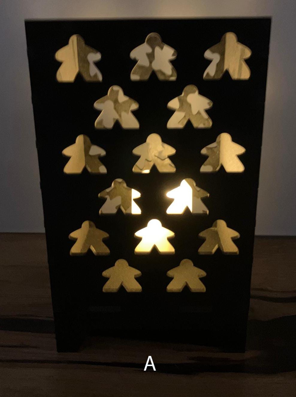 Meeple themed T-light Holder