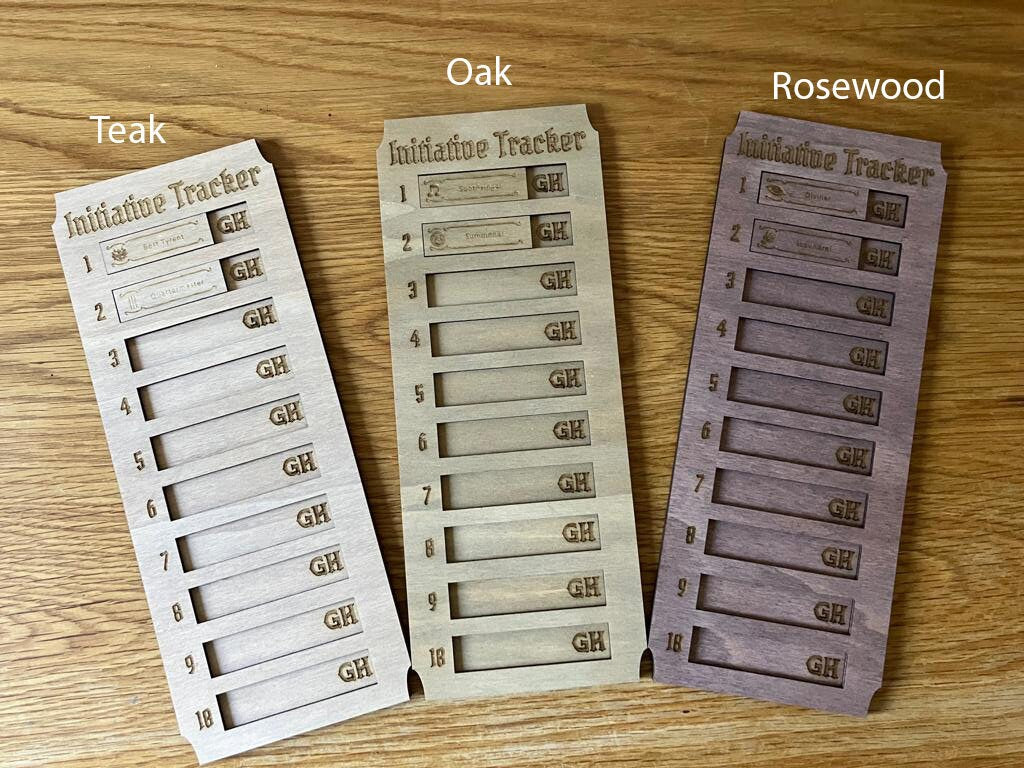 Gloomhaven - Frosthaven - Jaws of the Lion - Initiative Tracker and optional Gloomhaven Character Tags