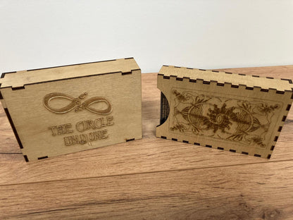 Tarot card box for Arkham Horror "The Card Game" "The Circle Undone" cycle.