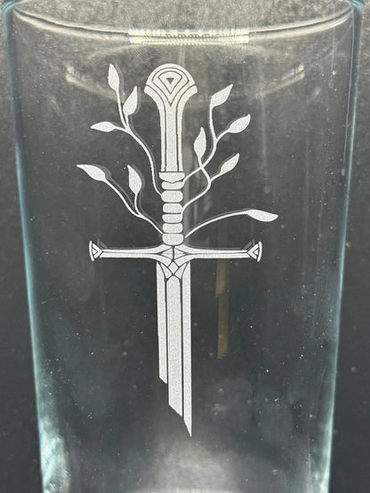 Anduril - Engraved Pint Glass - Presentation Box