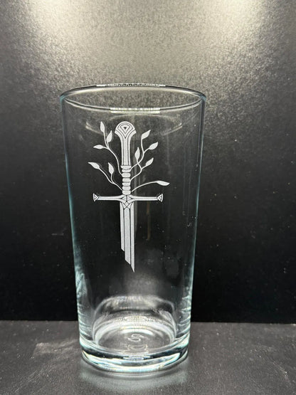 Anduril - Engraved Pint Glass - Presentation Box