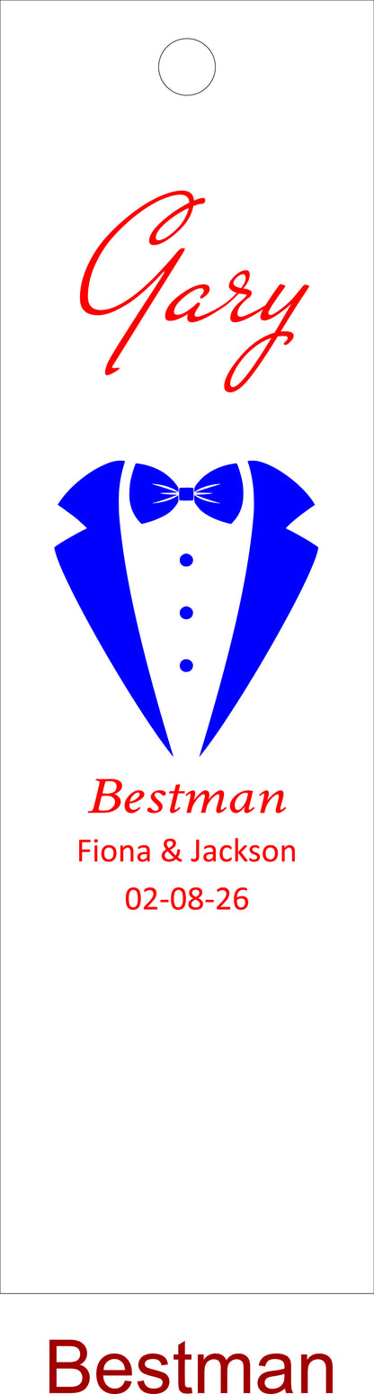 Wedding Gift and Favour - Personalise - Bespoke Bottle Box - Choose from 14 Designs - 6 Colours - Wood and Acrylic