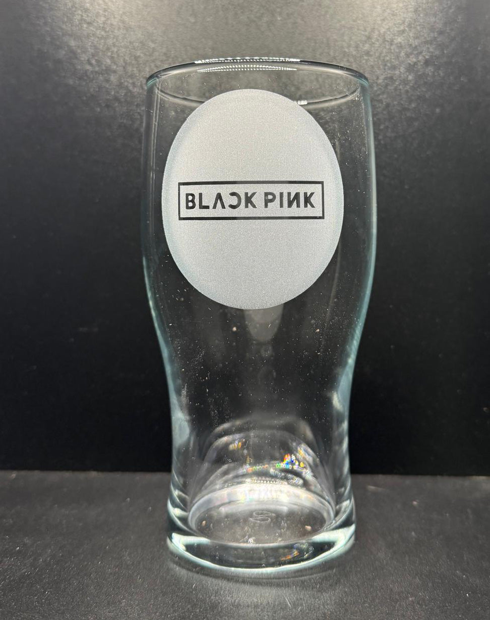 Rock - Pop - K-pop Band Engraved Pint Glasses choose your band - Presentation Box