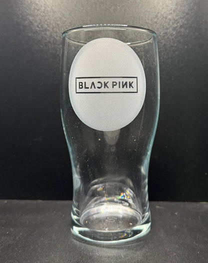 Rock - Pop - K-pop Band Engraved Pint Glasses choose your band - Presentation Box
