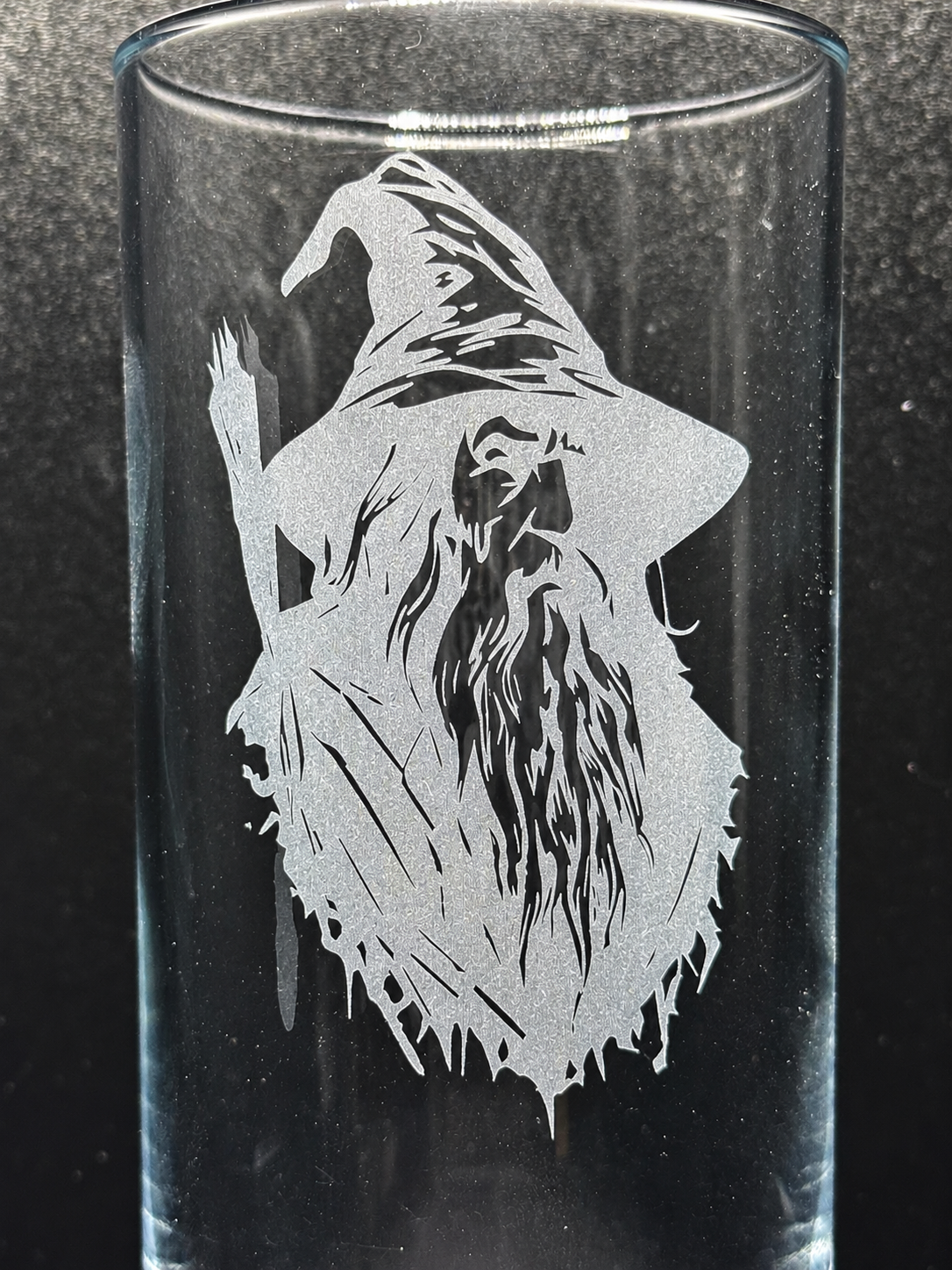Lord of the Rings Inspired Engraved Highball Glass