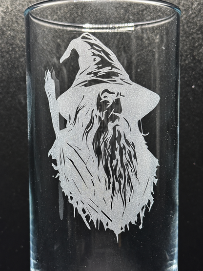 Lord of the Rings Inspired Engraved Highball Glass