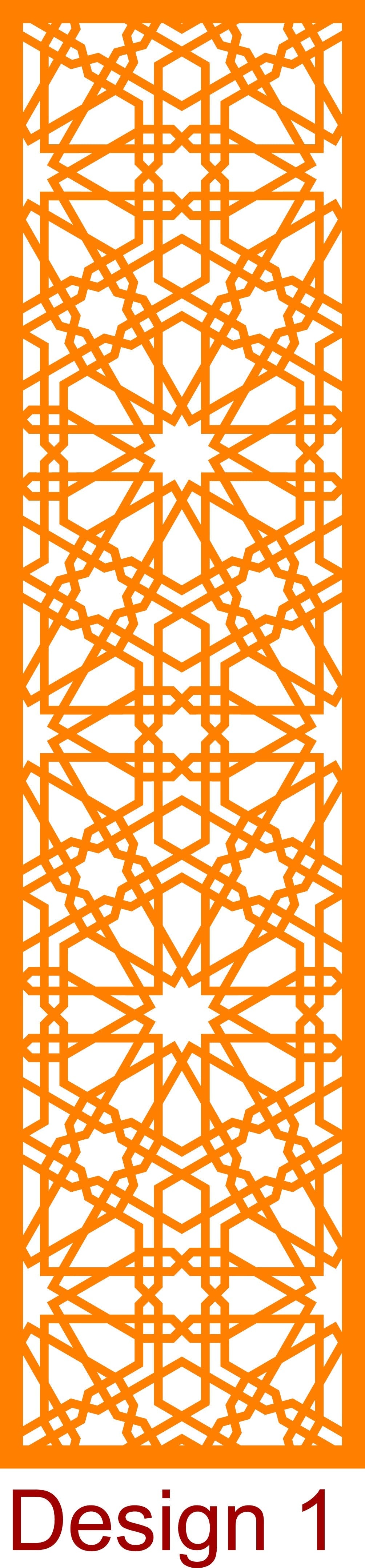Geometric Wooden Wine Bottle Box, another view